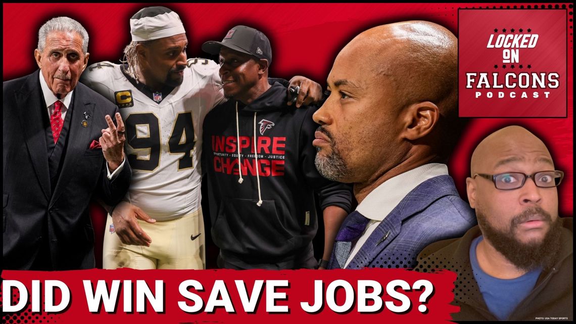 SURVIVAL: Atlanta Falcons DEFENSE Delivers Win Over Saints With Raheem Morris’ Future at Stake