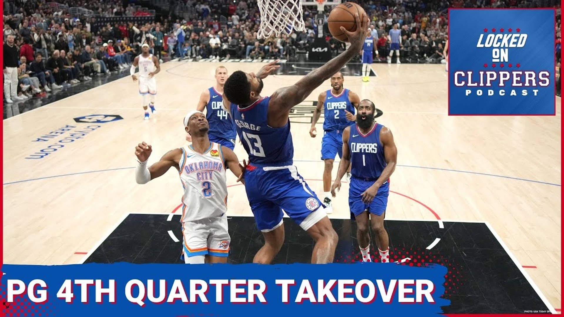 The LA Clippers bounced back against the Oklahoma City Thunder on Tuesday Night and were led by Paul George, who took over the game with an 18 point 4th quarter.