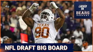 The NFL Draft is less than a month away, so we're ranking the Top 20 prospects for the Chicago Bears and putting together a complete draft big board.