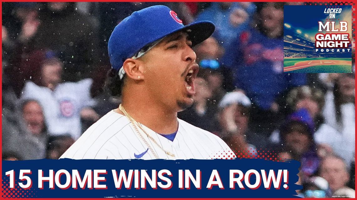 MLB GAME NIGHT | Chicago Cubs DOMINATE, Win 15th Straight Home Game | DAILY MLB RECAP