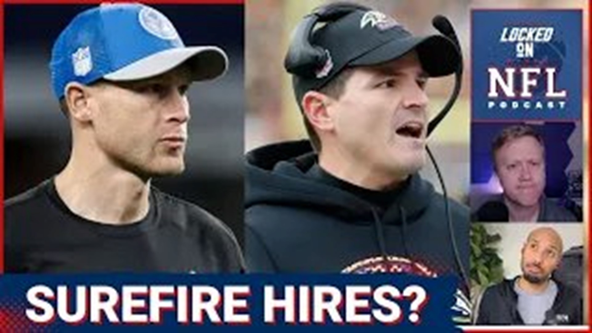 The Seattle Seahawks and Washington Commanders still have open head coaching roles and it looks like some combination of Ben Johnson and Mike MacDonald.