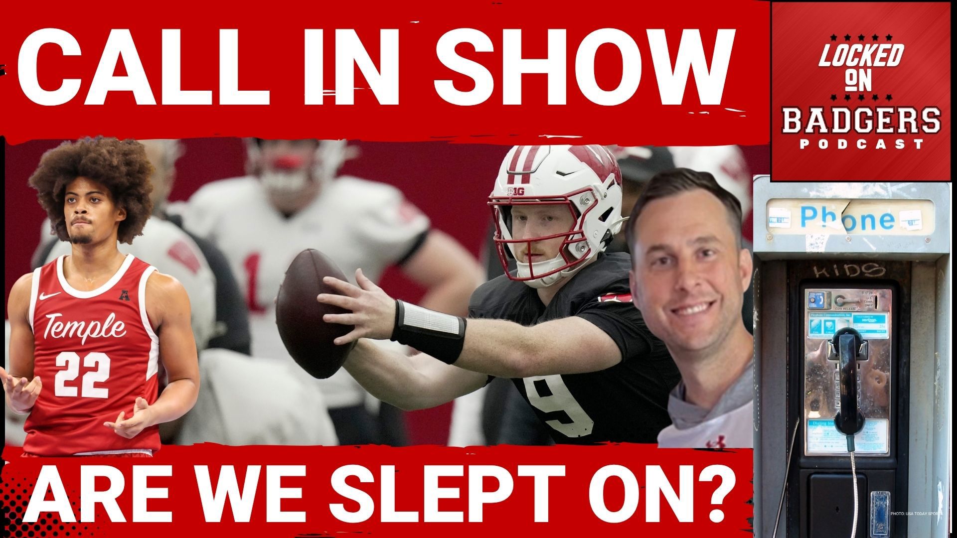 CALL IN SHOW:Wisconsin Badgers football recruiting and optimism! Thoughts on the basketball roster?