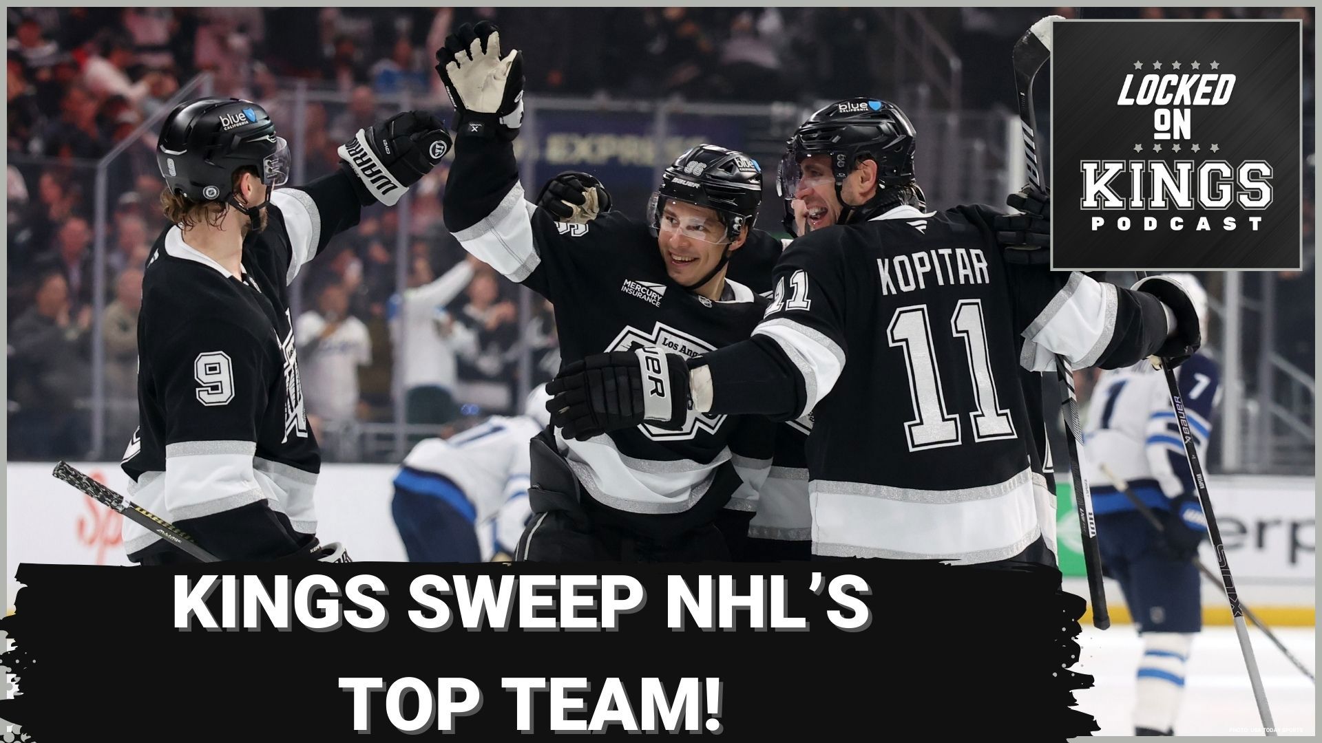The LA Kings went 3-0 vs the NHL's top team the Winnipeg Jets after a 4-1 win.