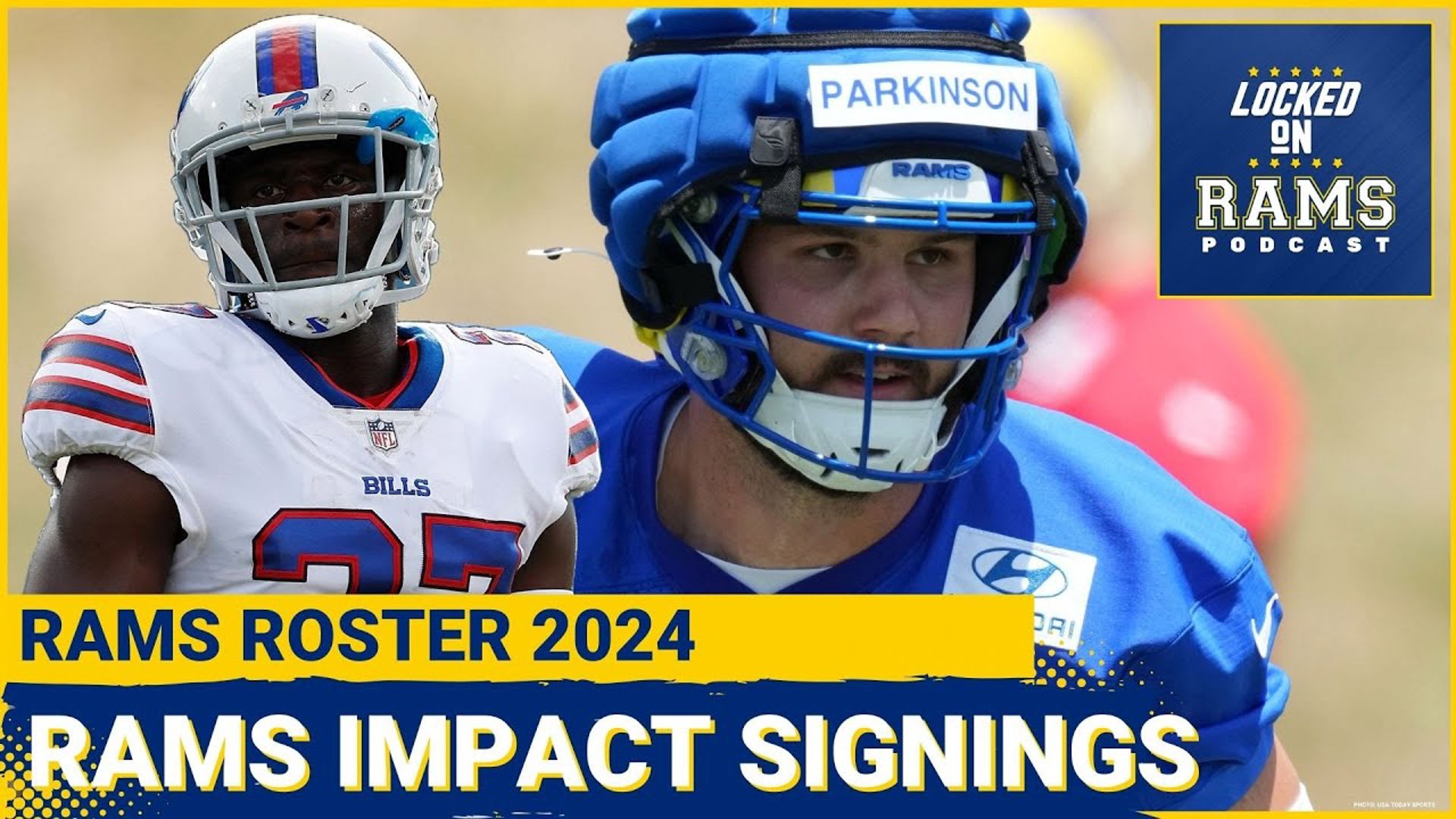 Rams 2024 Roster, Rams Sign Tre'Davious White, Colby Parkinson, Darious