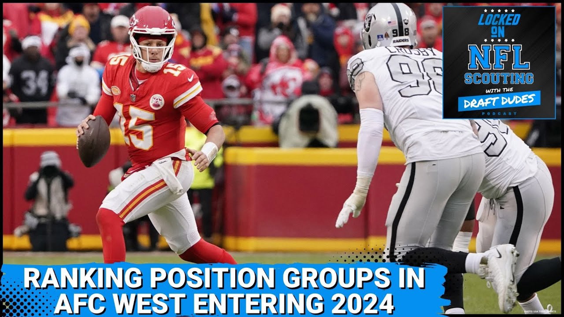 Ranking AFC West position groups entering 2024: How do Chiefs, Raiders ...