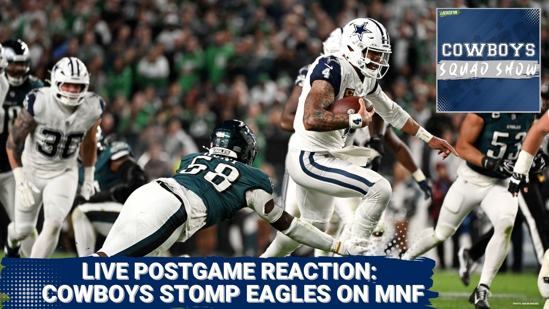 COWBOYS SQUAD THE SHOW: *LIVE REACTION after the Cowboys STOMPED the ...
