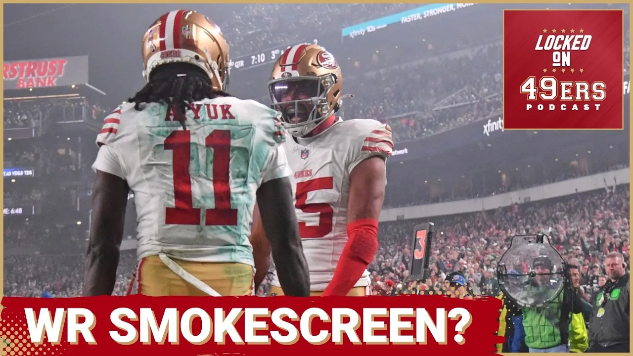 Many reporters suddenly think the San Francisco 49ers will draft a first round wide receiver -- is  it a John Lynch smokescreen?