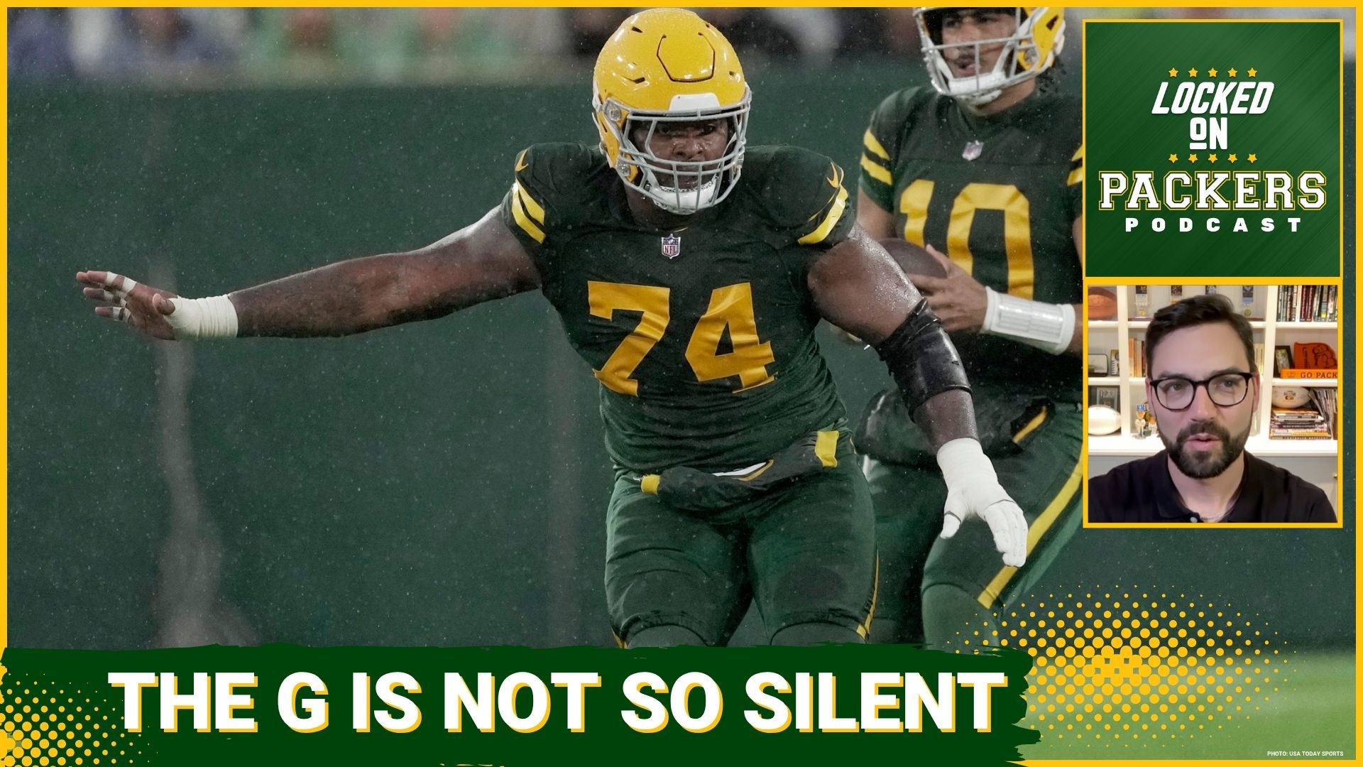 Elgton Jenkins has not been at OTAs this spring and Packers coaches say he's "open" to a move to center. If this is a contract dispute, Jenkins is right to worry.