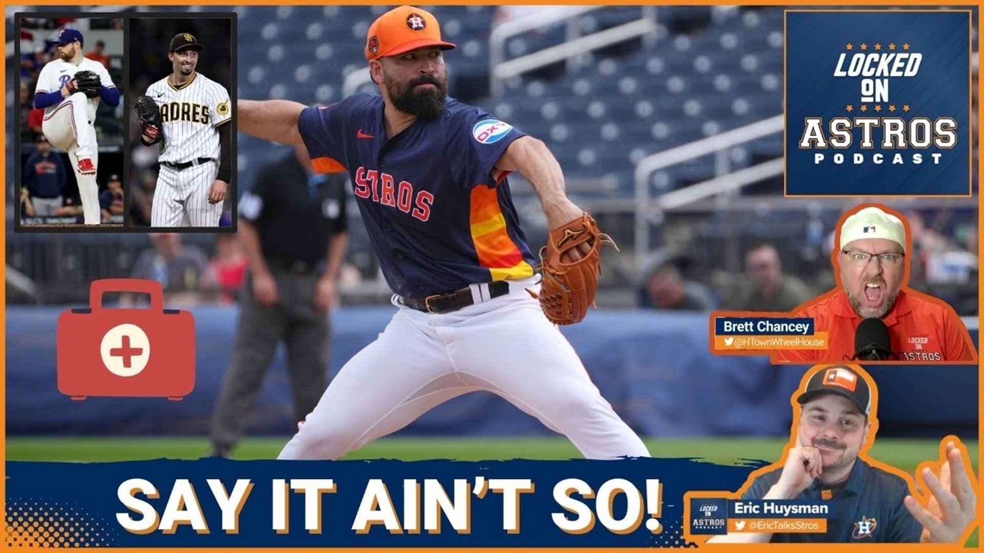 Join Eric Huysman and Brett Chancey for a special Locked On Astros podcast to discuss Jose Urquidy's potential injury.