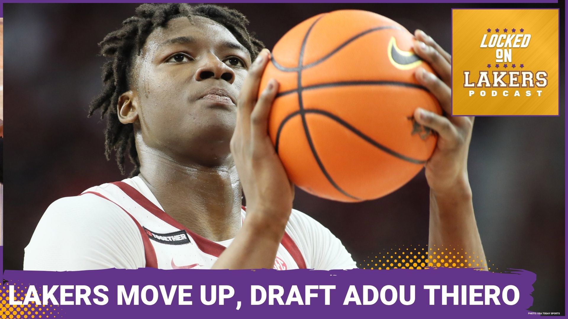 The Lakers didn't have a first round pick in this year's NBA Draft, but they did enter Thursday's Day 2 with the 55th pick.