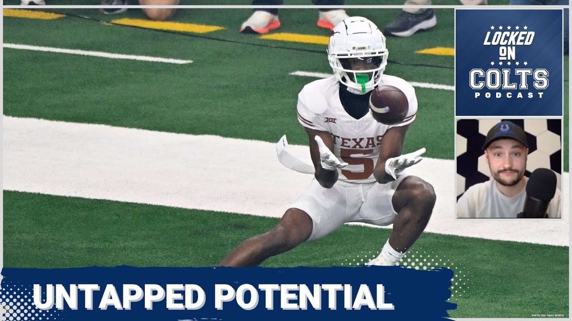 The Indianapolis Colts selected wide receiver AD Mitchell out of Texas in this past draft class. What does his potential look like with the team?