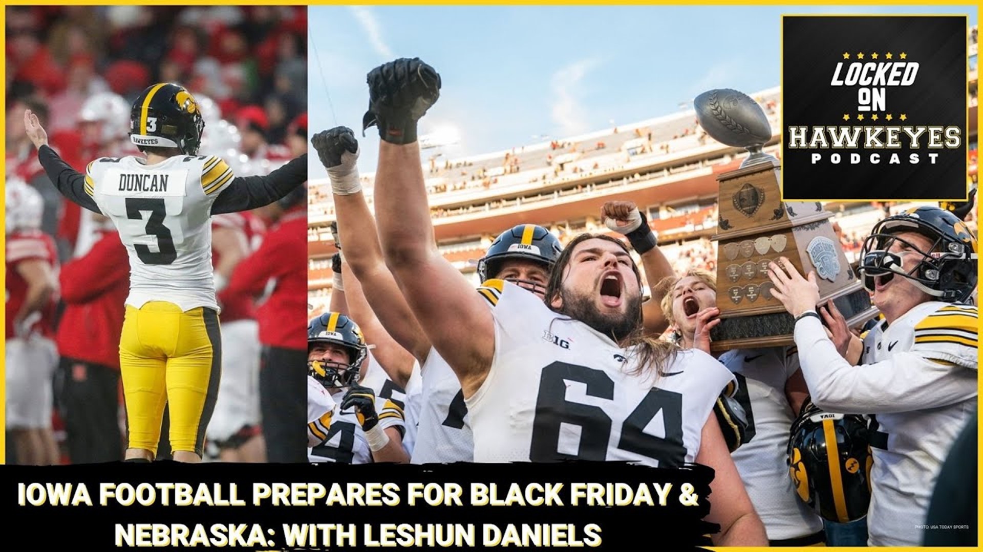 Iowa Football: Hawkeyes win the West, Black Friday preview vs. Nebraska with LeShun Daniels