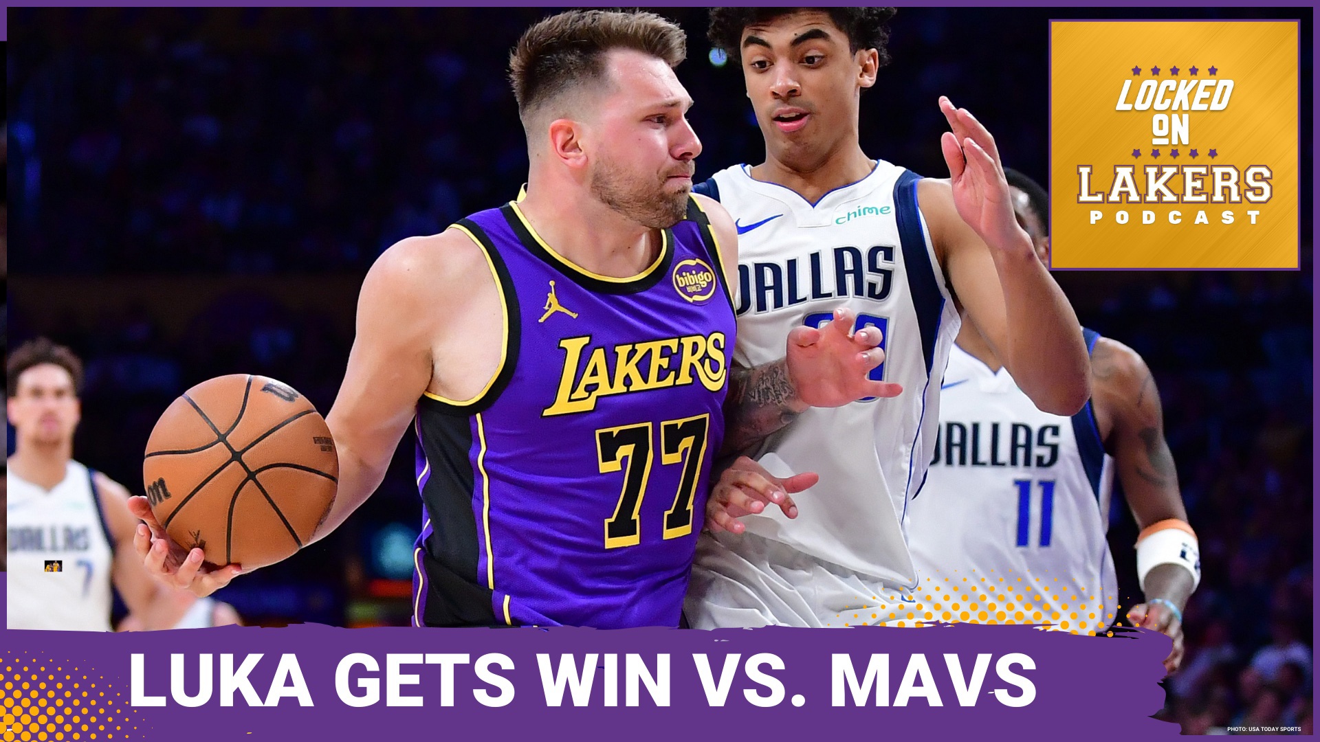 Luka Dončić Gets Triple-Double in First Game vs. Mavericks, Lakers Win ...