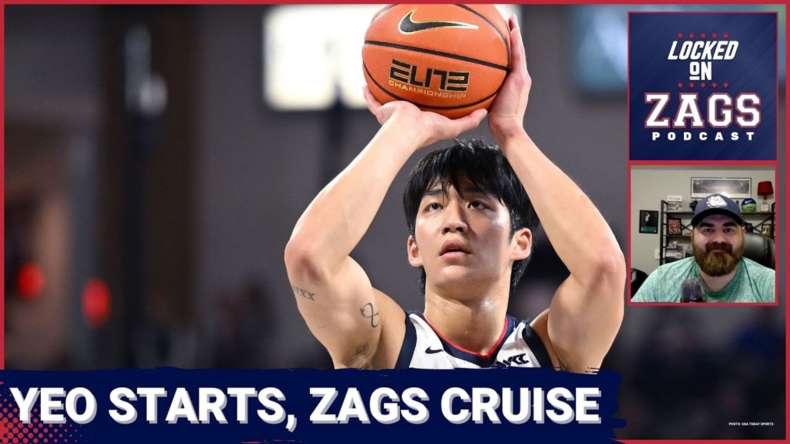 Gonzaga drops 111 in 40 point victory Jun Seok Yeo draws the start