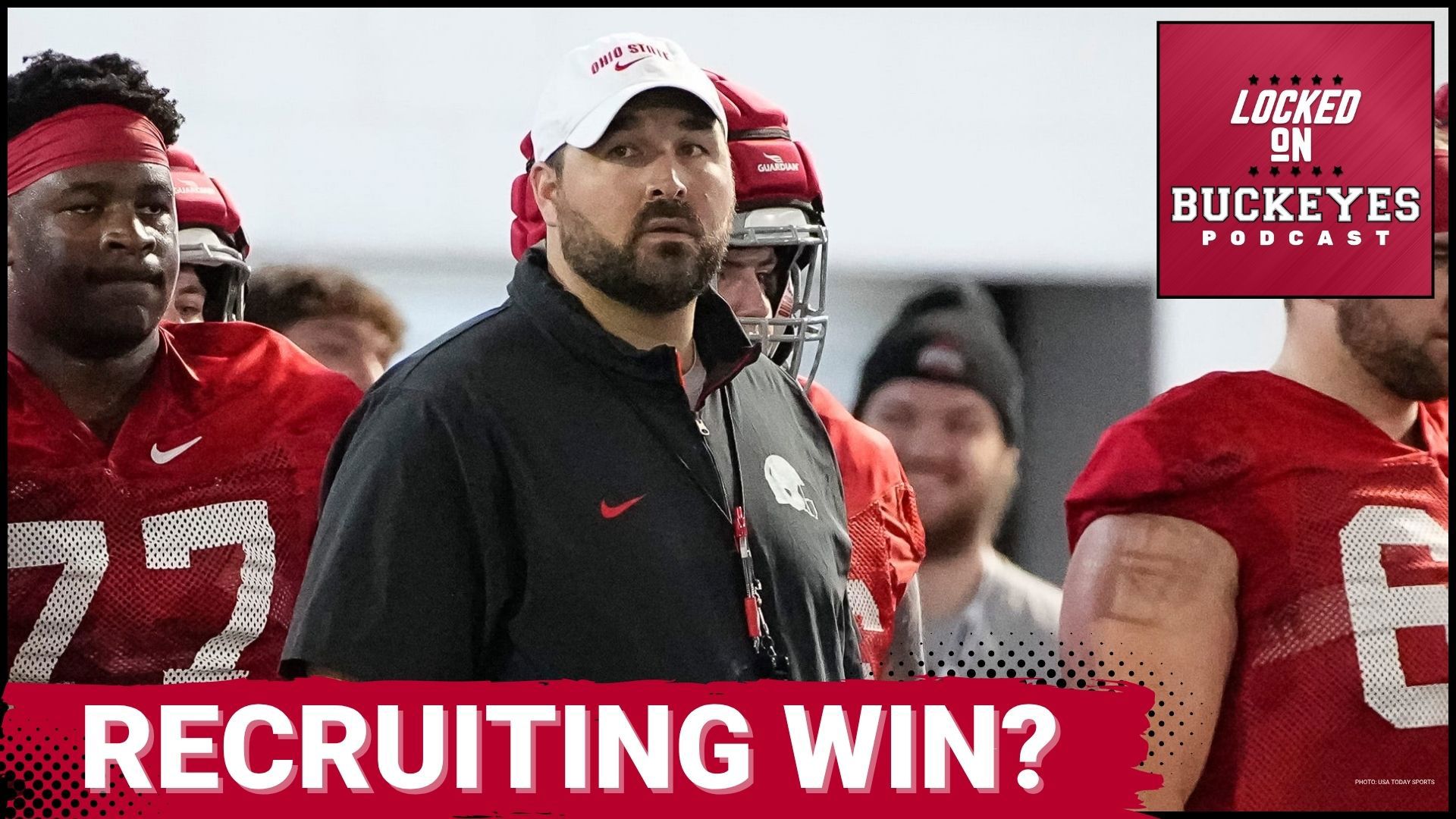 Host Jay Stephens breaks down Ohio State Buckeyes football's latest recruiting win - offensive tackle Aaron Thomas.