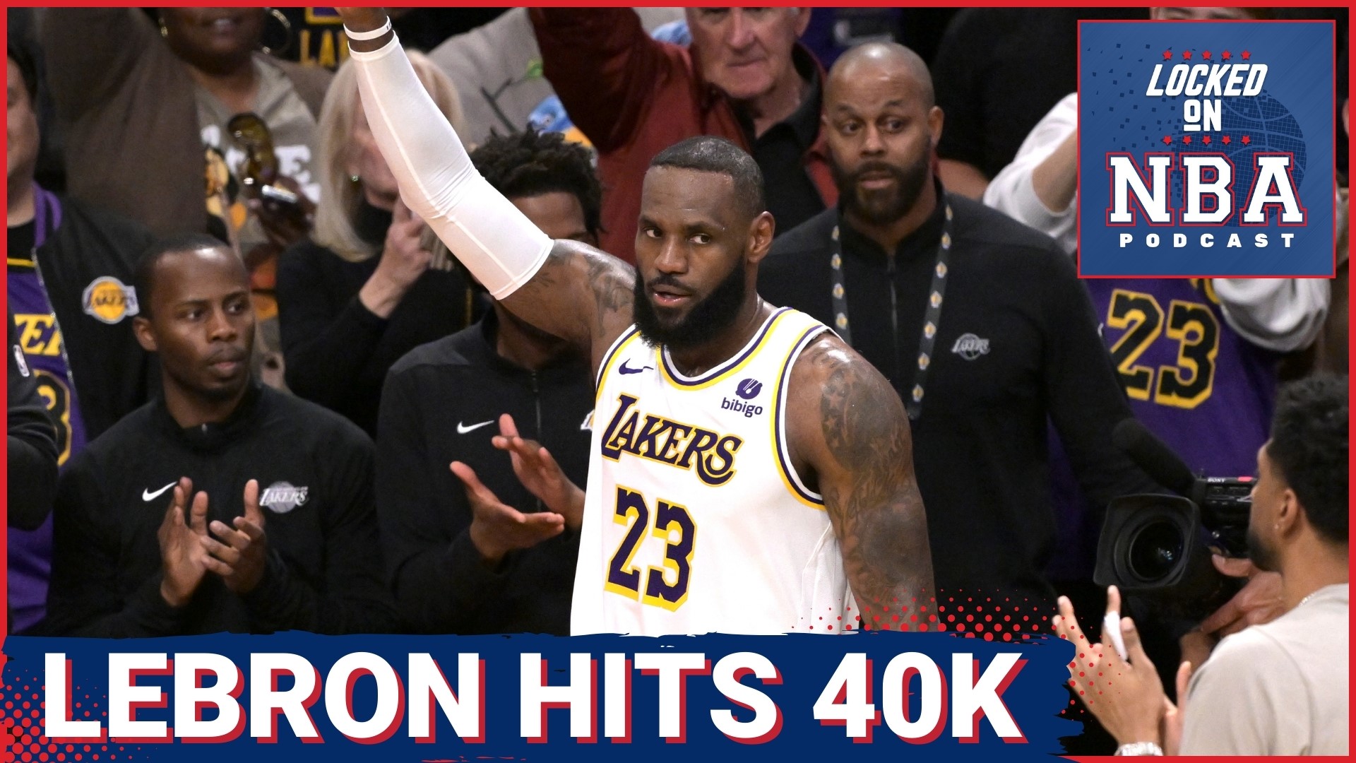 LeBron James Reaches 40,000 Career Points | How Clippers Handle Losing ...