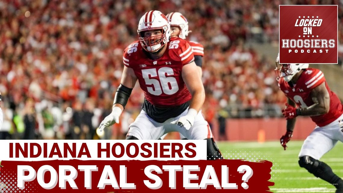SECRET WEAPON? Indiana RELOADS up front with Joe Brunner, Wisconsin Transfer Offensive Lineman