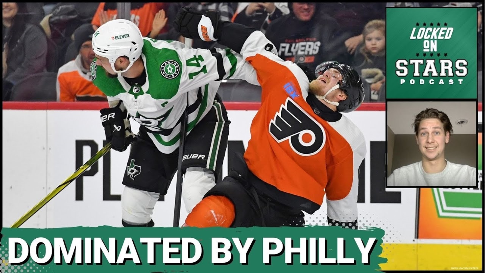 The Dallas Stars got dominated by the Philadelphia Flyers in a 5-1 loss at the Wells Fargo Center last night.