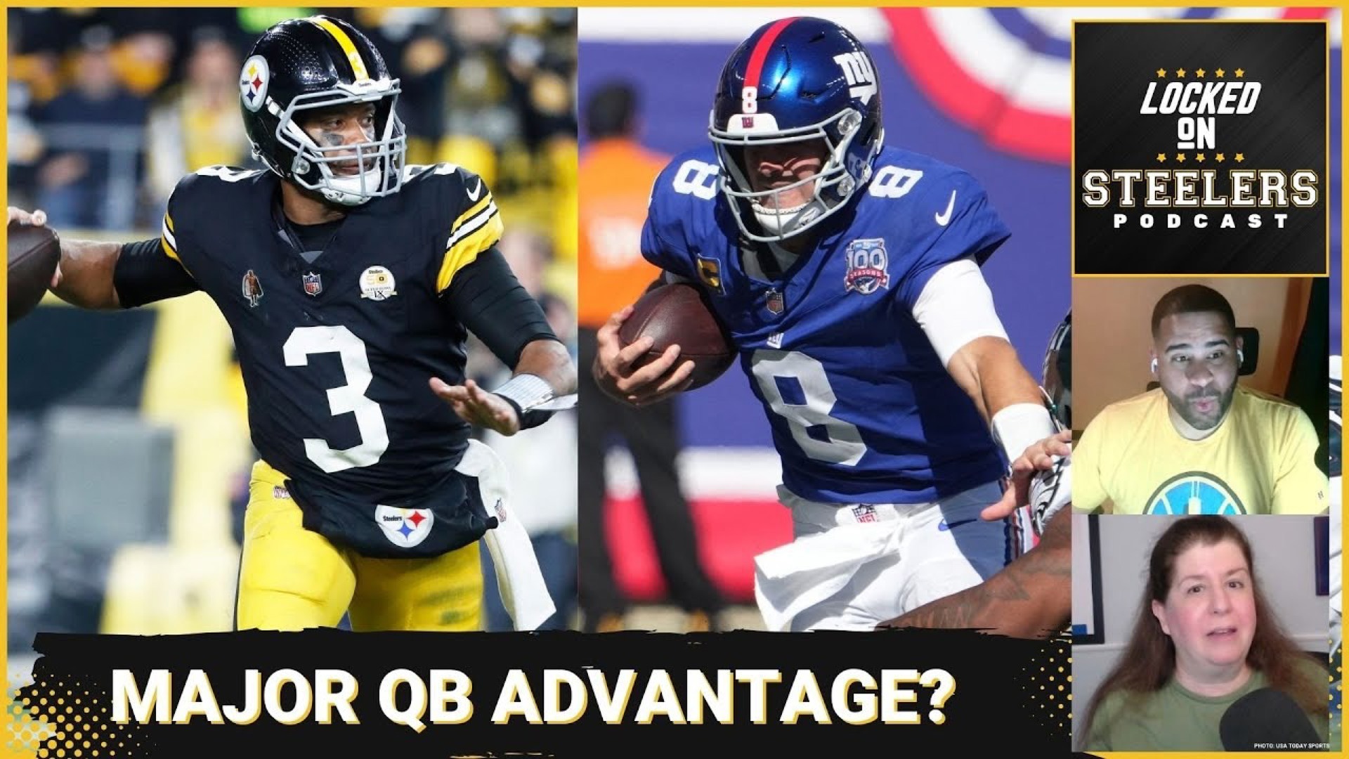 The Pittsburgh Steelers and New York Giants both have questions at quarterback, but Russell Wilson appears to offer more answers than Daniel Jones.