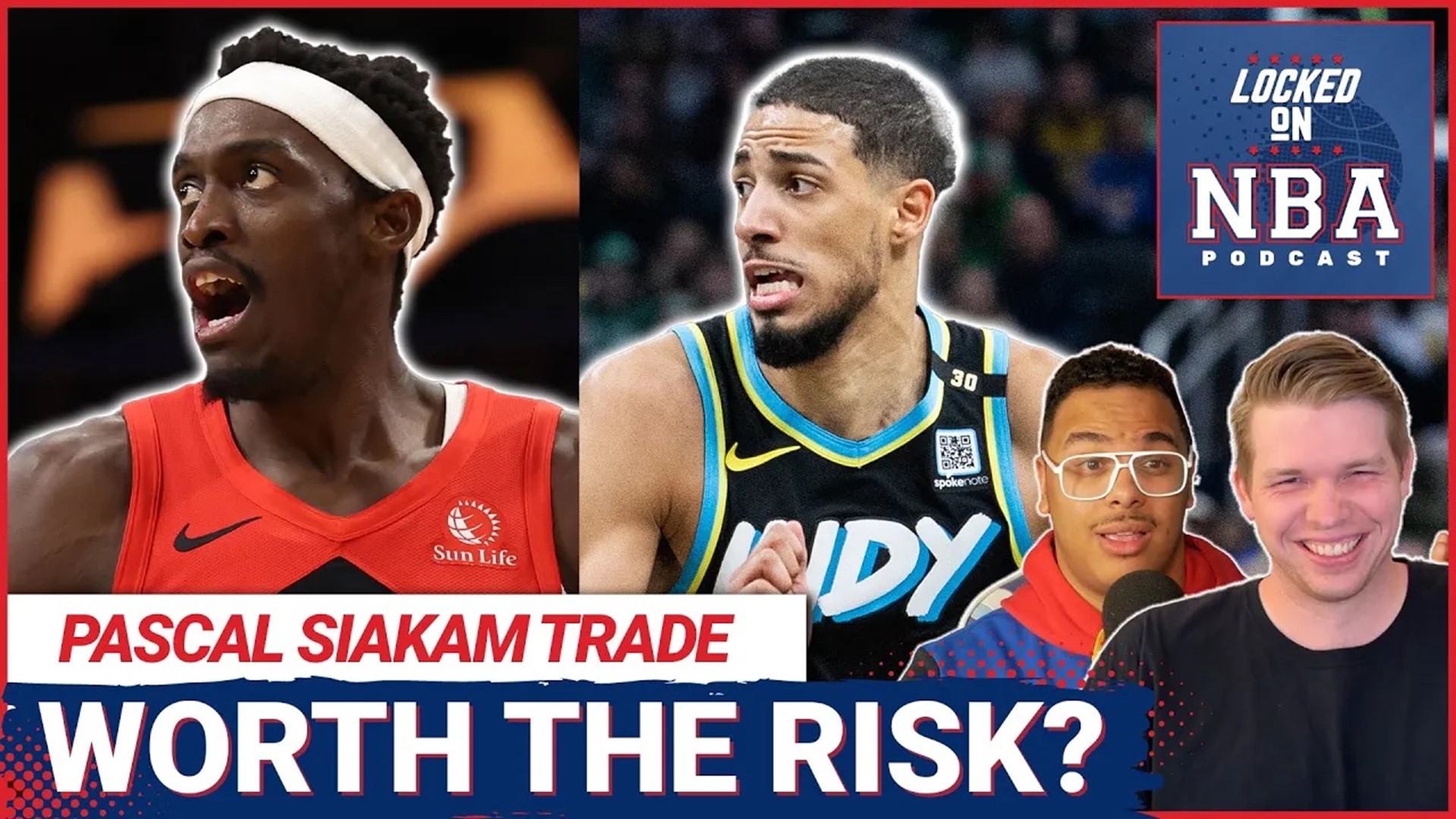 The Indiana Pacers traded for Pascal Siakam despite the risks. Will he be the perfect pairing with Tyrese Haliburton? What are the Toronto Raptors doing?