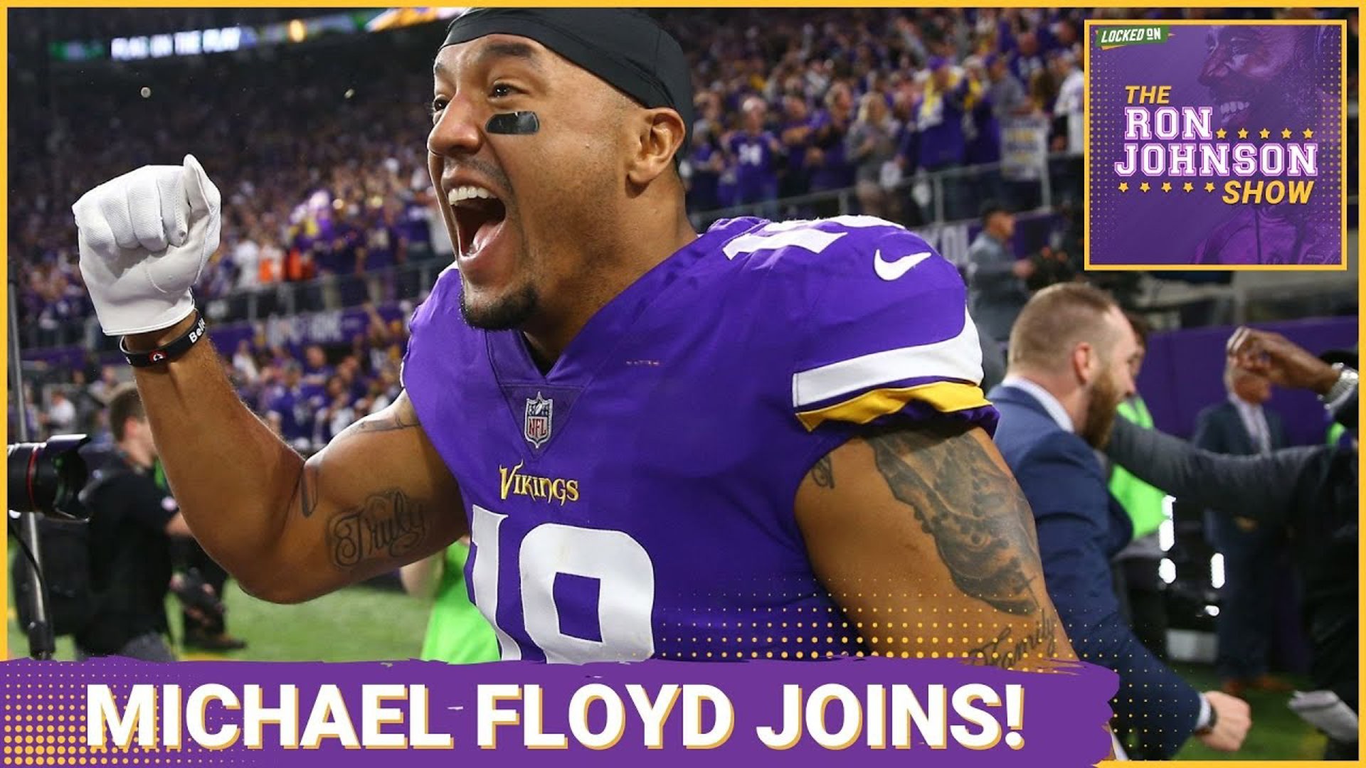 Minnesota Football Star Michael Floyd Opens Up On Life After Football - The Ron Johnson Show