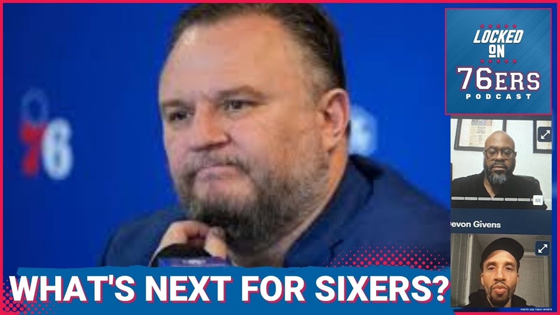 Sixers president of basketball operations Daryl Morey addressed the media on Wednesday to discuss the firing of coach Doc Rivers.