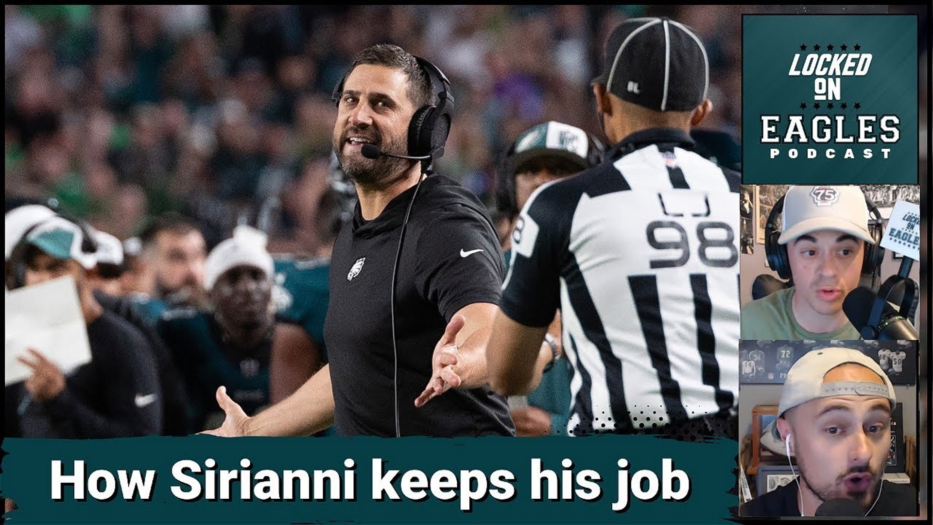 What does Nick Sirianni have to do this season to remain the Philadelphia Eagles head coach long-term?