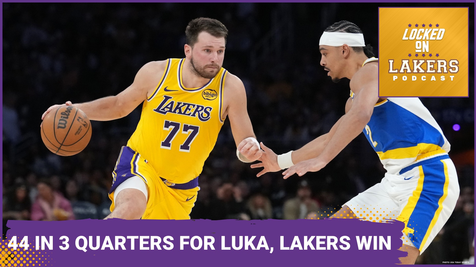 Luka Doncic scores 44 points in just three quarters in Lakers' win over ...