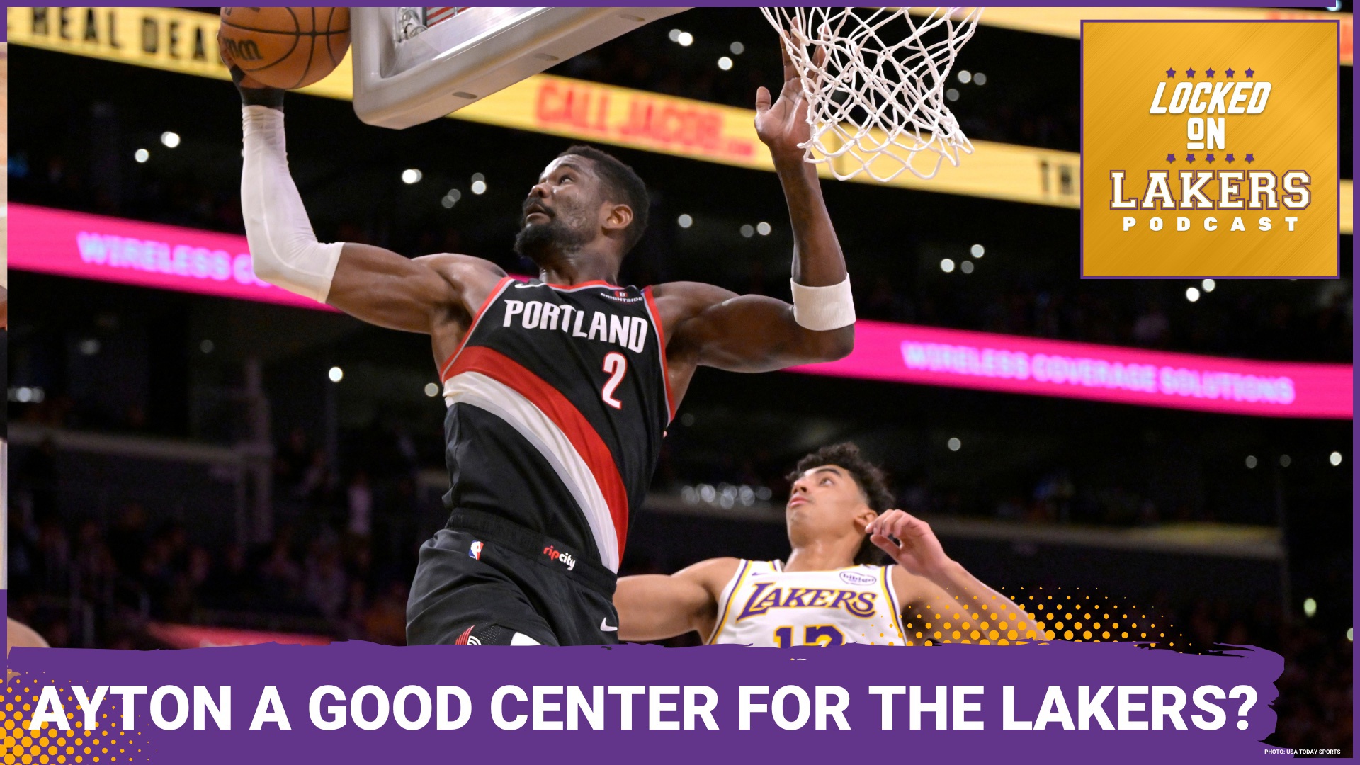 The Lakers get a starting center in Deandre Ayton. How will he fit? What are the pros and cons? And what comes next?