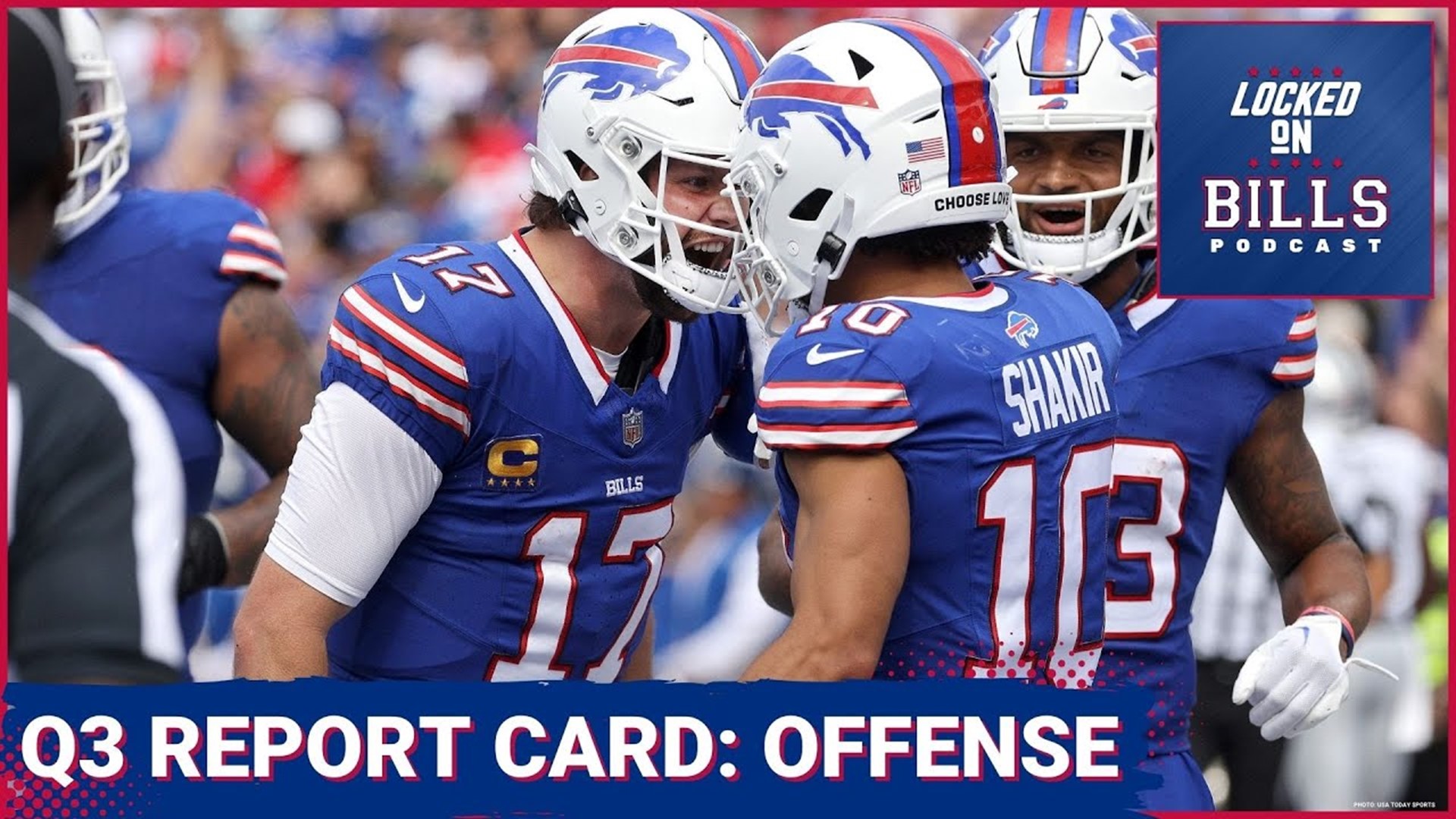 Buffalo Bills Q3 Report Card. Dalton Kincaid, Khalil Shakir emerging for Josh Allen & Joe Brady