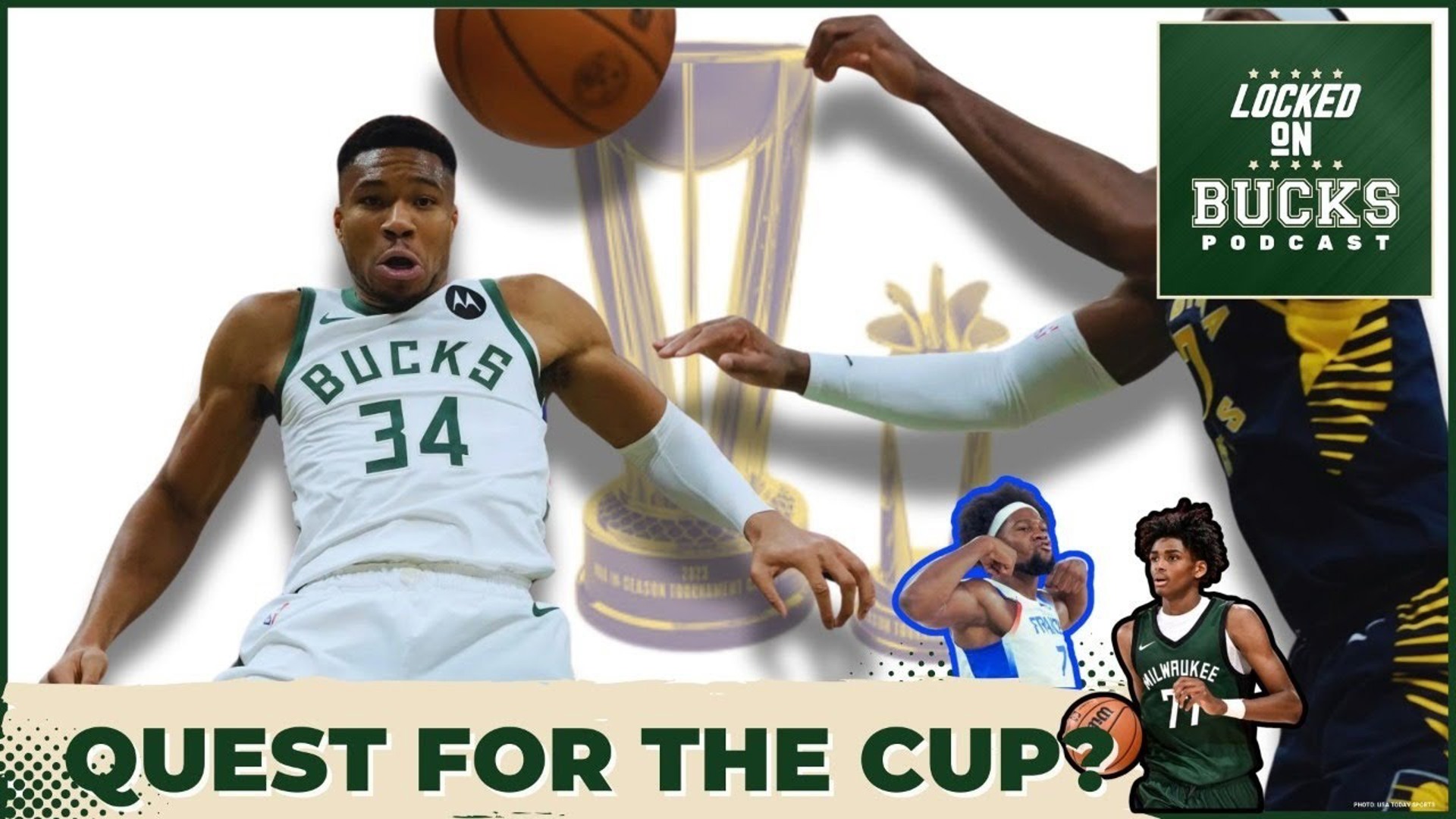 Justin is live to discuss the reveal of the Bucks four NBA Cup games on the schedule and similarities to last year.