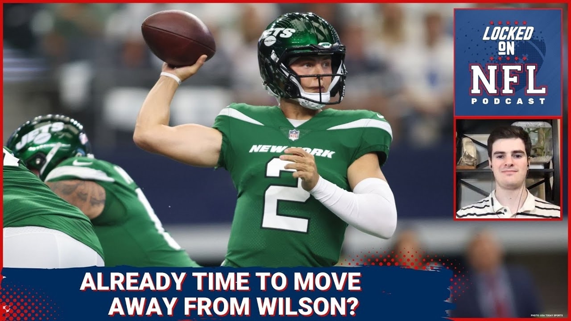 We look at if the New York Jets need to find a better quarterback option than Zach Wilson in the wake of Aaron Rodgers' injury