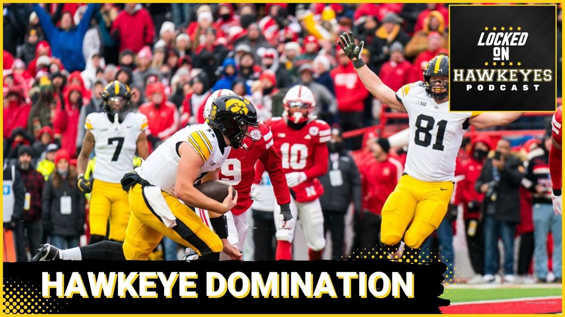 DOMINANCE: Iowa Hawkeyes RUN Over Nebraska, Kamari Moulton and DJ Vonnahme SHINE in Rivalry ROUT