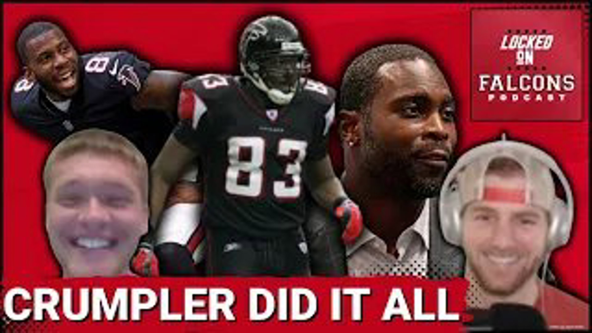 Former Atlanta Falcons tight end Alge Crumpler generated explosive plays through the air and brought physicality on the ground as a blocker.