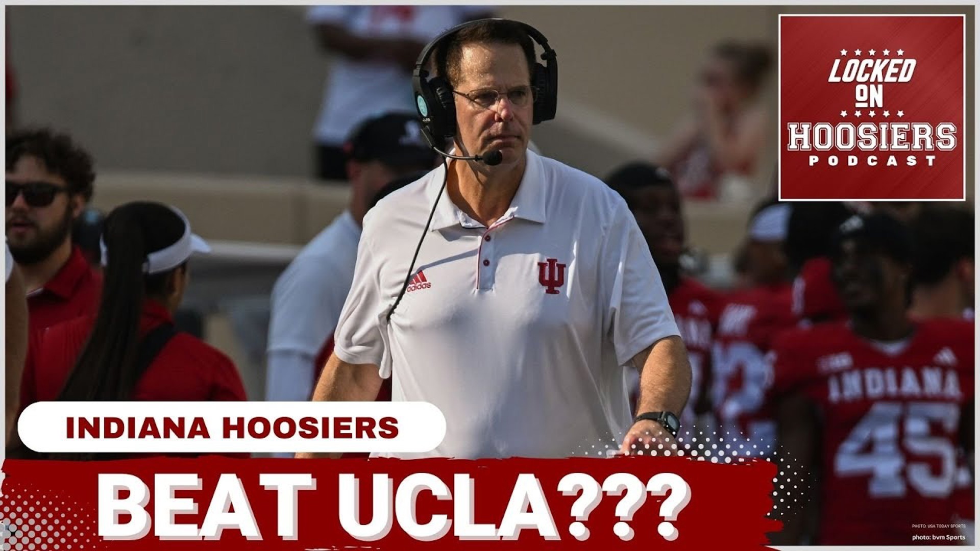 Can the Indiana Hoosiers football team maintain their winning streak against the UCLA Bruins at the iconic Rose Bowl?