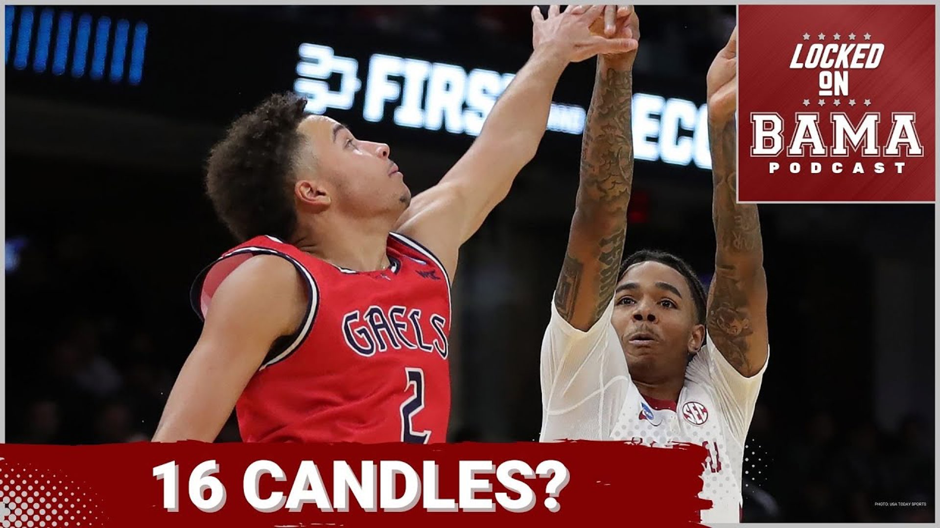 The Alabama Crimson Tide are on to the SWEET 16 for the third straight year!