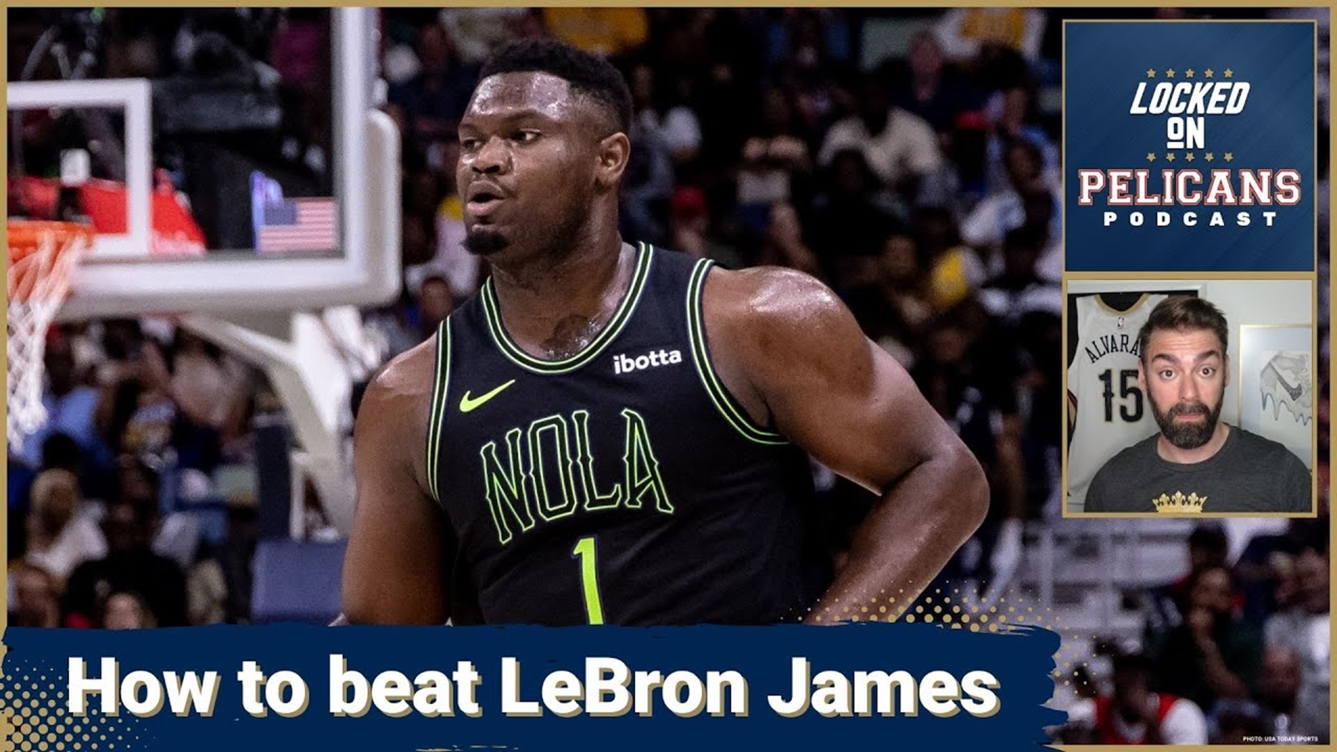 It's time for another game between the New Orleans Pelicans and the Los Angeles Lakers, and if the Pels want to avoid a repeat of Sunday, Lebron must be slowed down