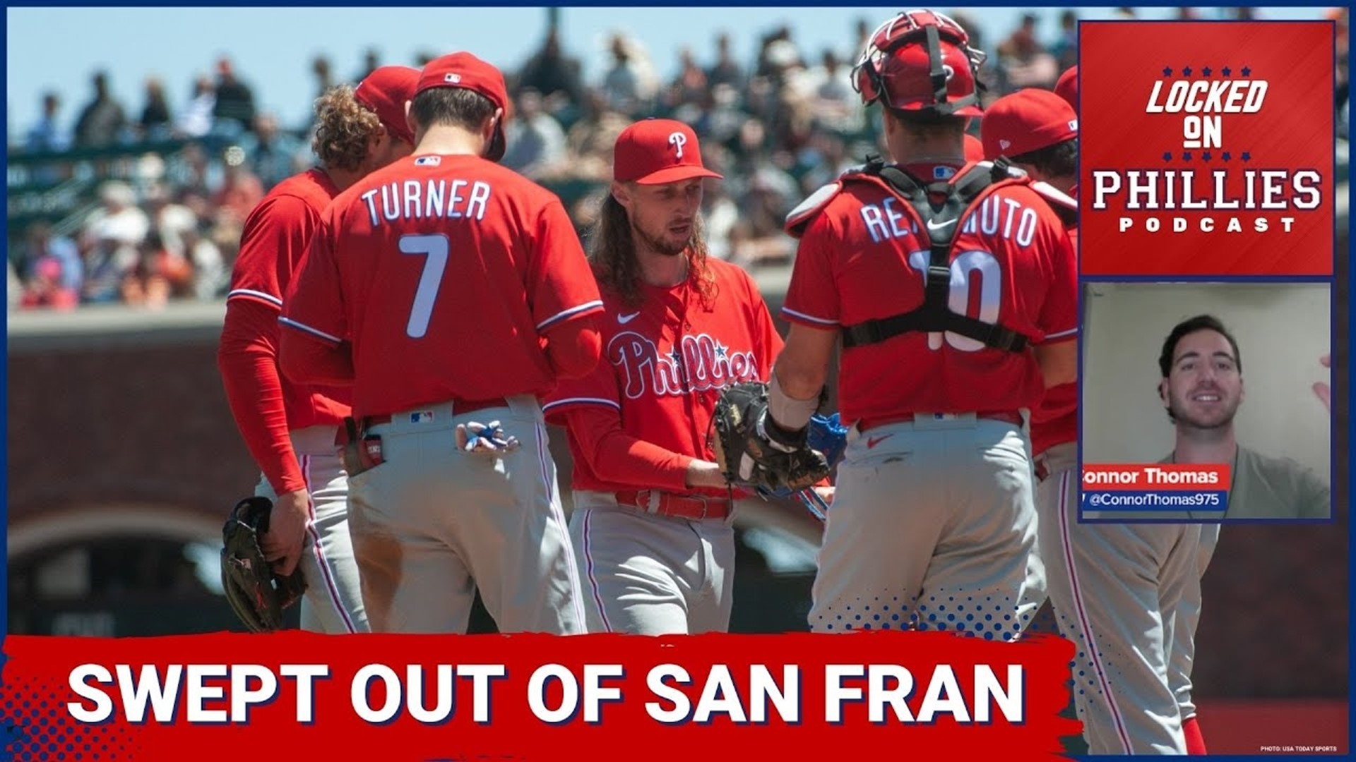 In today's episode, Connor discusses the Philadelphia Phillies' series sweep at the hands of the San Francisco Giants, an 0-4 finish to a West Coast road trip.