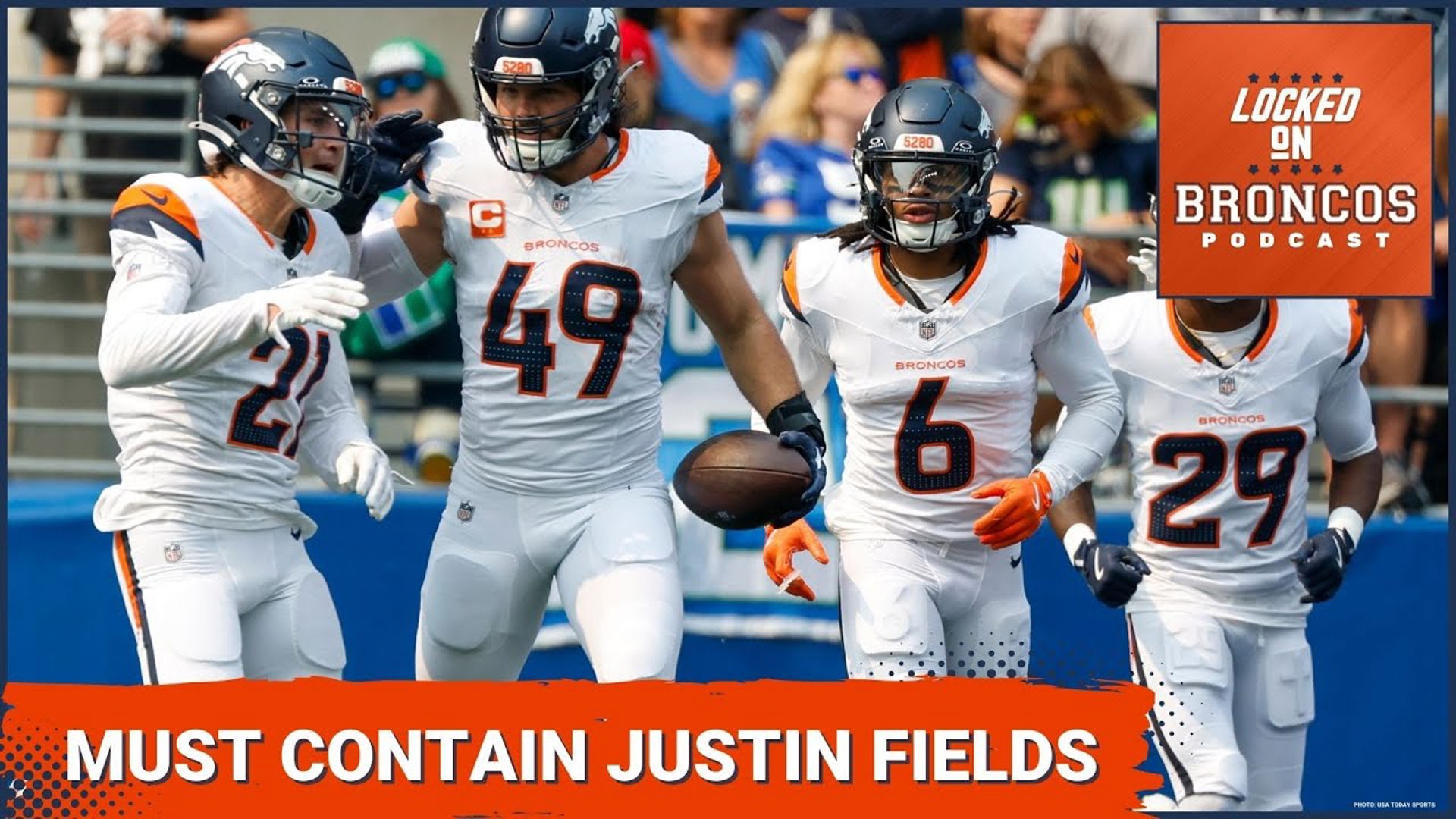 The Denver Broncos defense must maintain edge contain against Pittsburgh Steelers QB Justin Fields on Sunday.