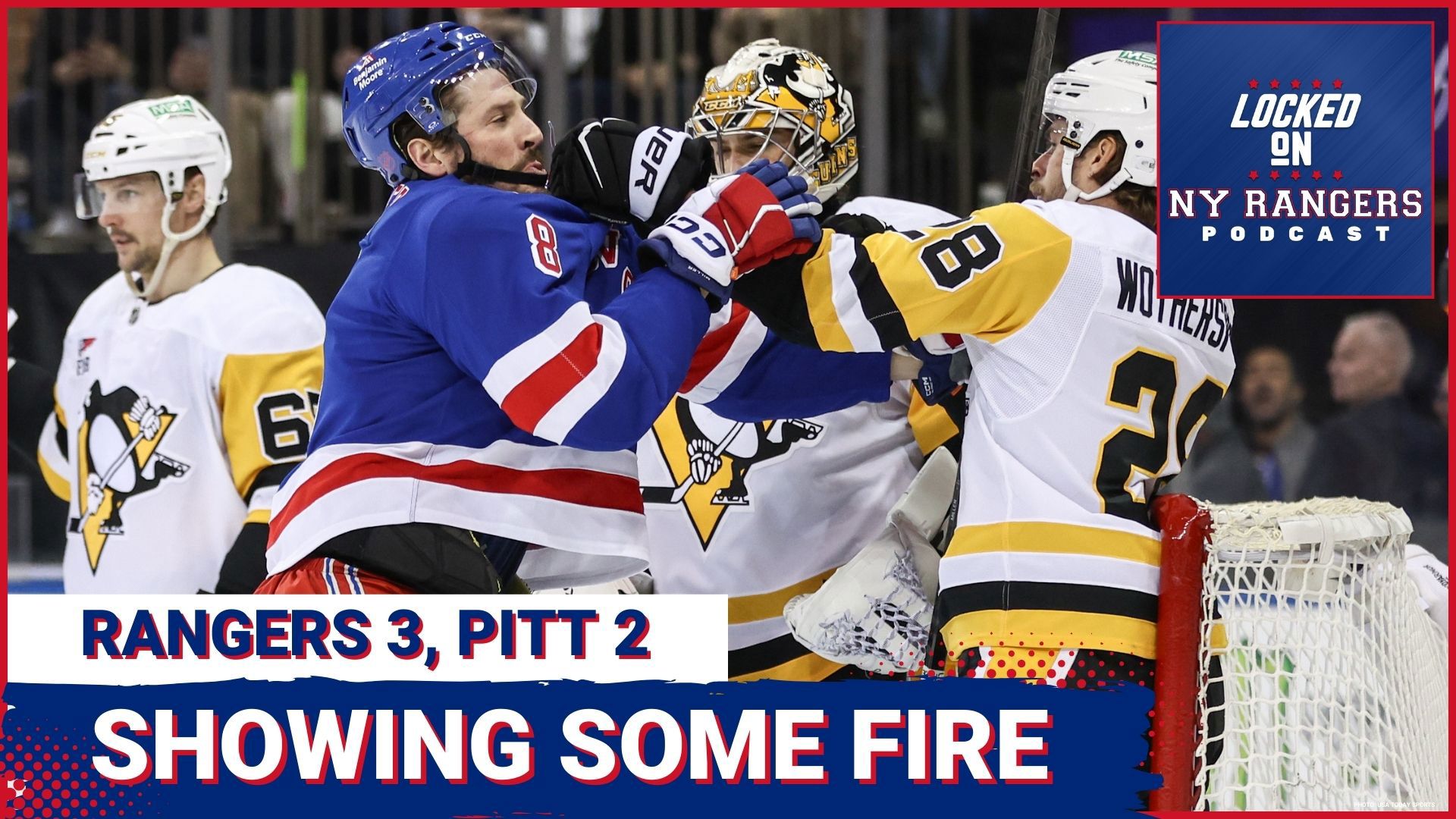 Rangers show some fire, rally for AWESOME comeback win over Penguins ...