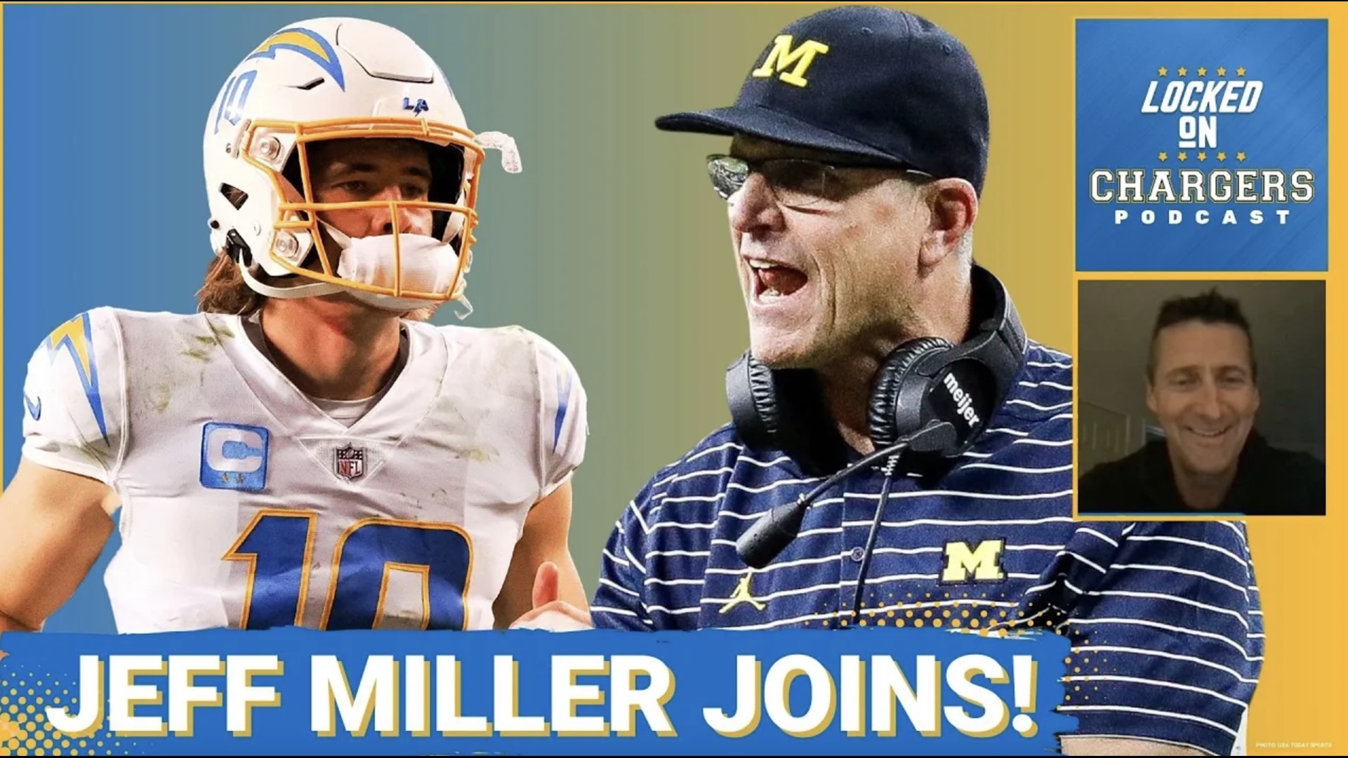 All eyes are on Jim Harbaugh and Chargers writer Jeff Miller of the Los Angeles Times joins to discuss if the team can finally land a superstar coach.