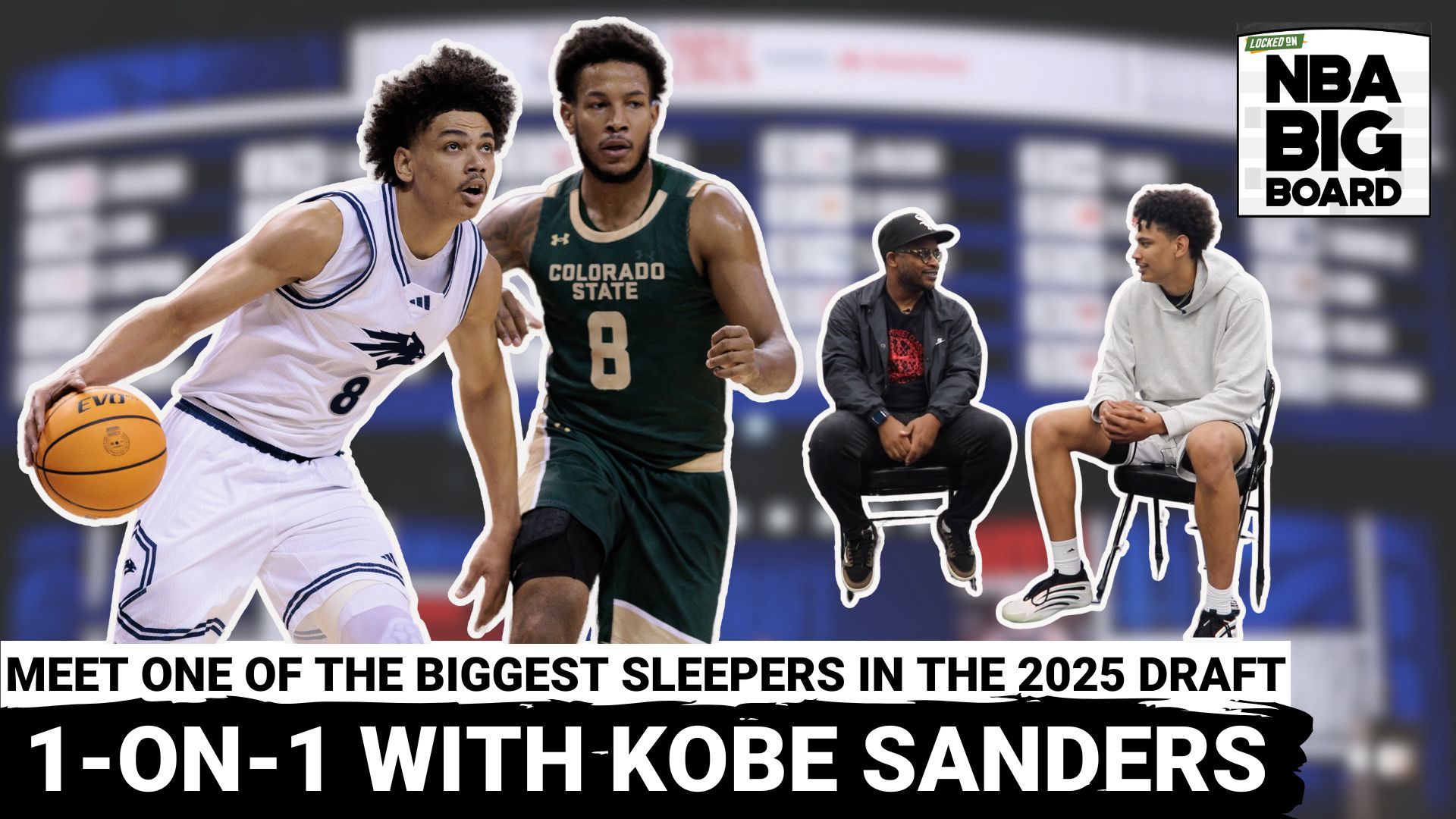 Rafael Barlowe sits down for an exclusive one-on-one interview with Nevada’s Kobe Sanders, one of the biggest sleepers in the 2025 NBA Draft Class