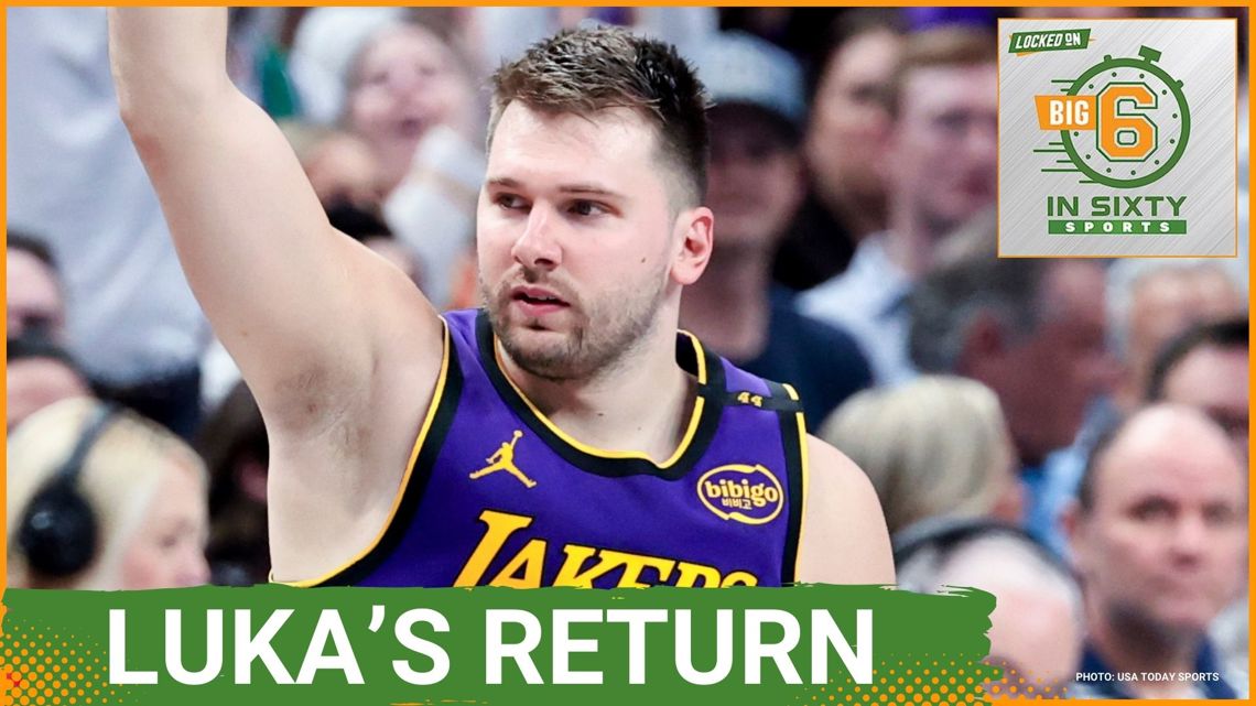 Luka Doncic Scores 45 Points In Emotional Return to Dallas | The Big 6 ...