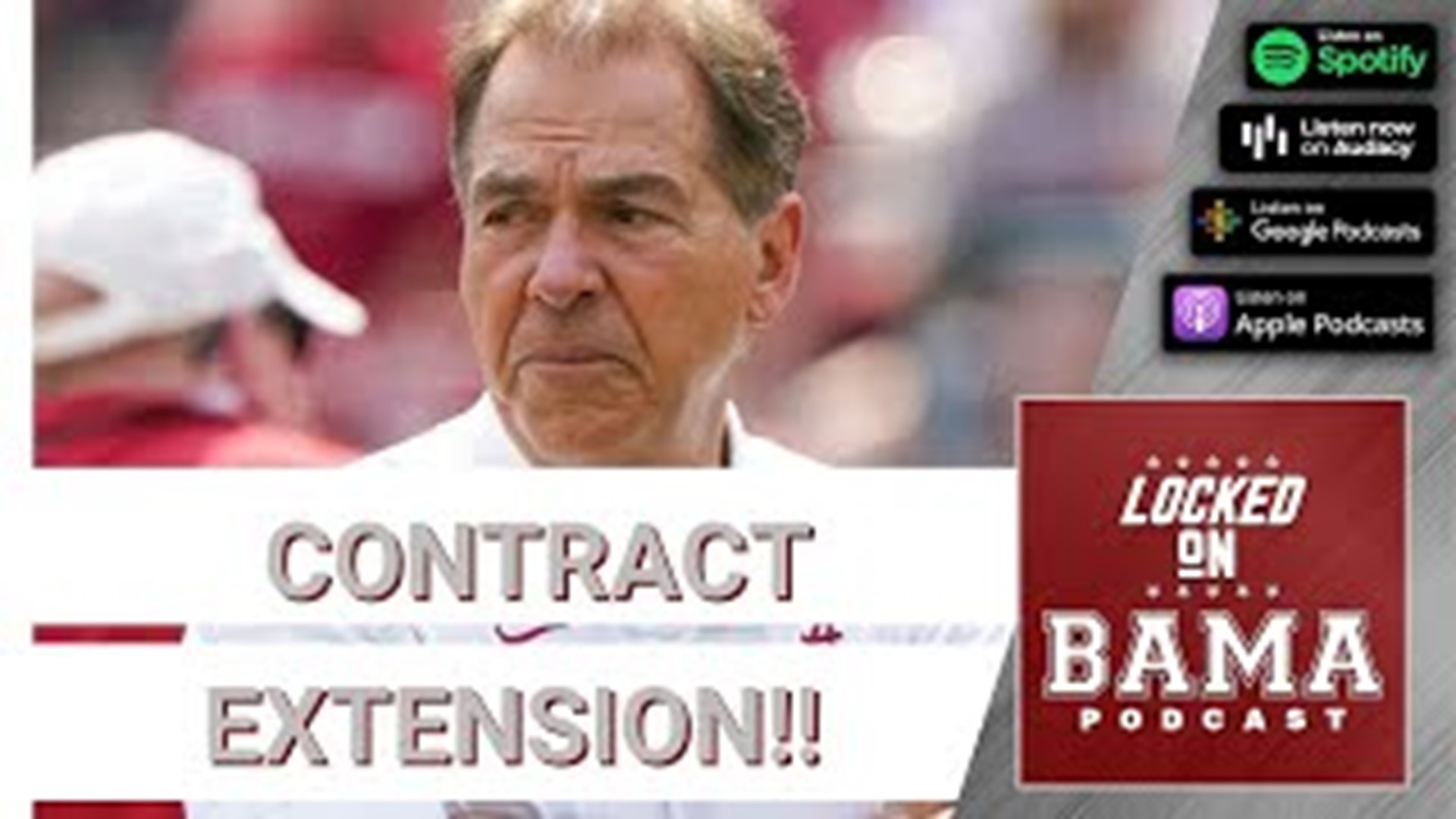 Nick Saban gets an extension and Alabama football recruiting talk