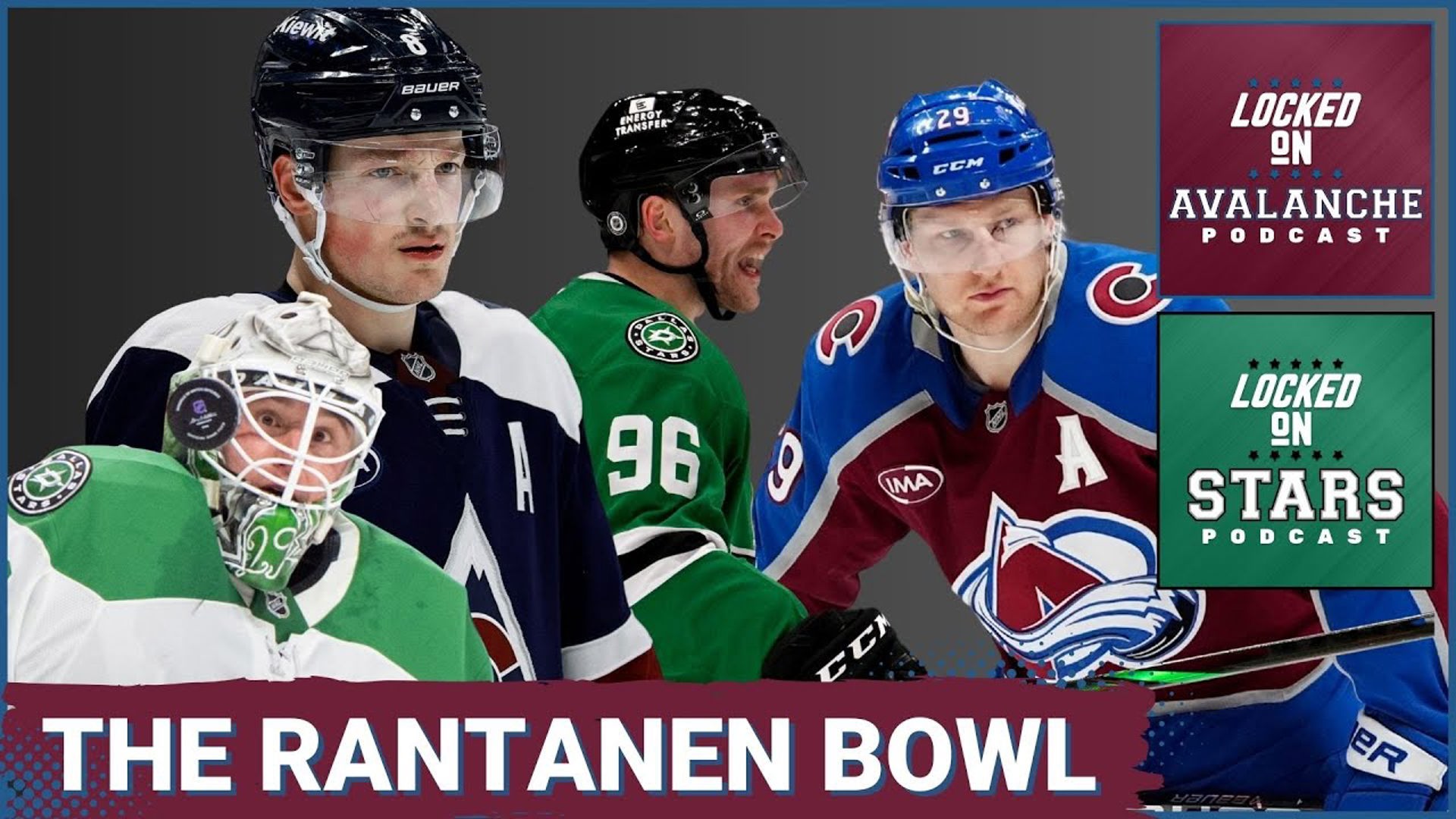 CROSSOVER! The Colorado Avalanche vs Dallas Stars. The First Round Series Everyone Will Be Watching