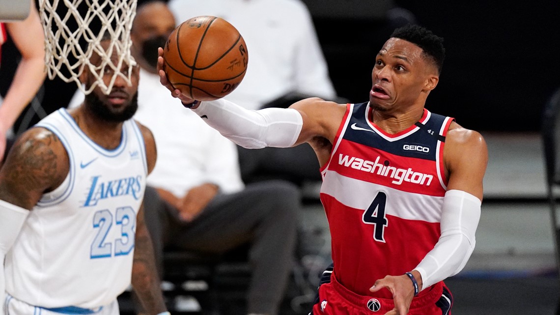 Lakers acquiring Russell Westbrook from Wizards: AP