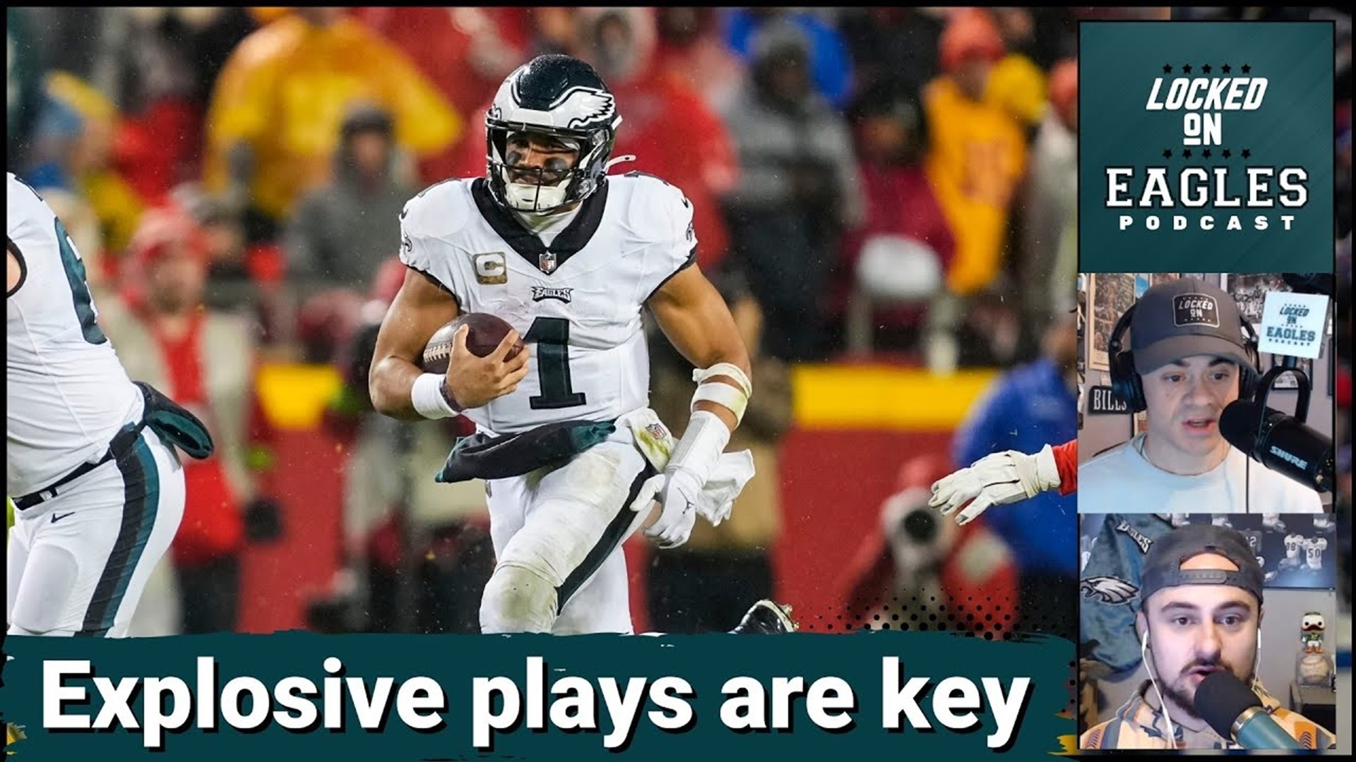 The Philadelphia Eagles offense is preparing for another game where their explosive plays are going to come up big against a fiery Buffalo Bills offense.