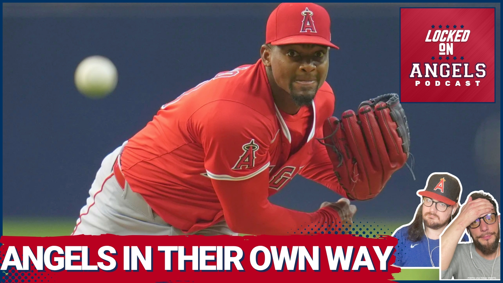 How did the Los Angeles Angels manage to give away the game to the San Diego Padres?