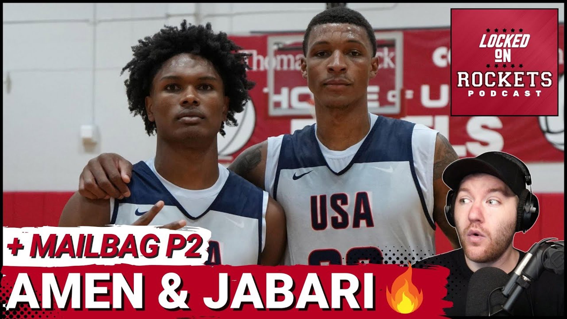 Jabari Smith Jr & Amen Thompson Impress At Team USA Practice, Houston