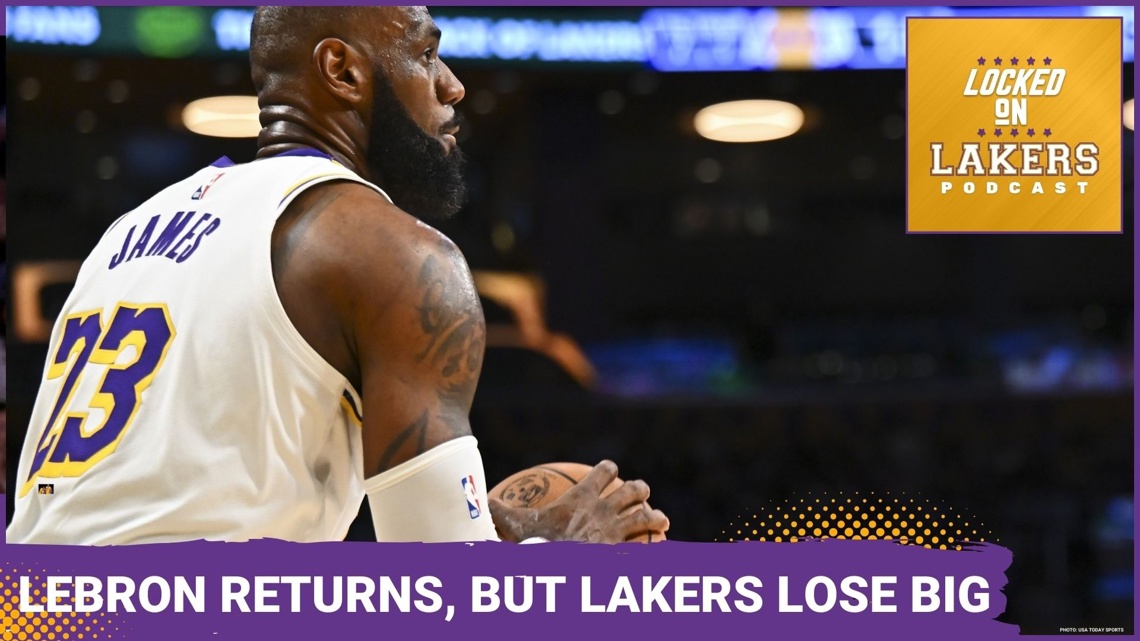 LeBron, Rui Hachimura Return, But Unfocused Lakers GET STOMPED BY BULLS ...